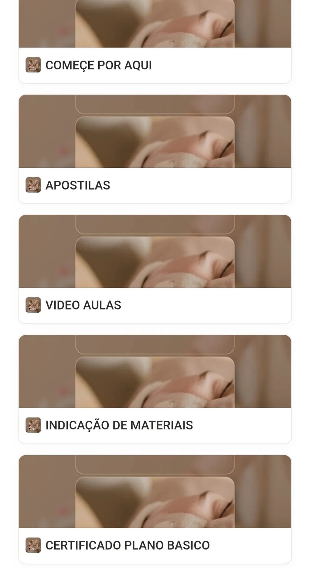 Área de Membros