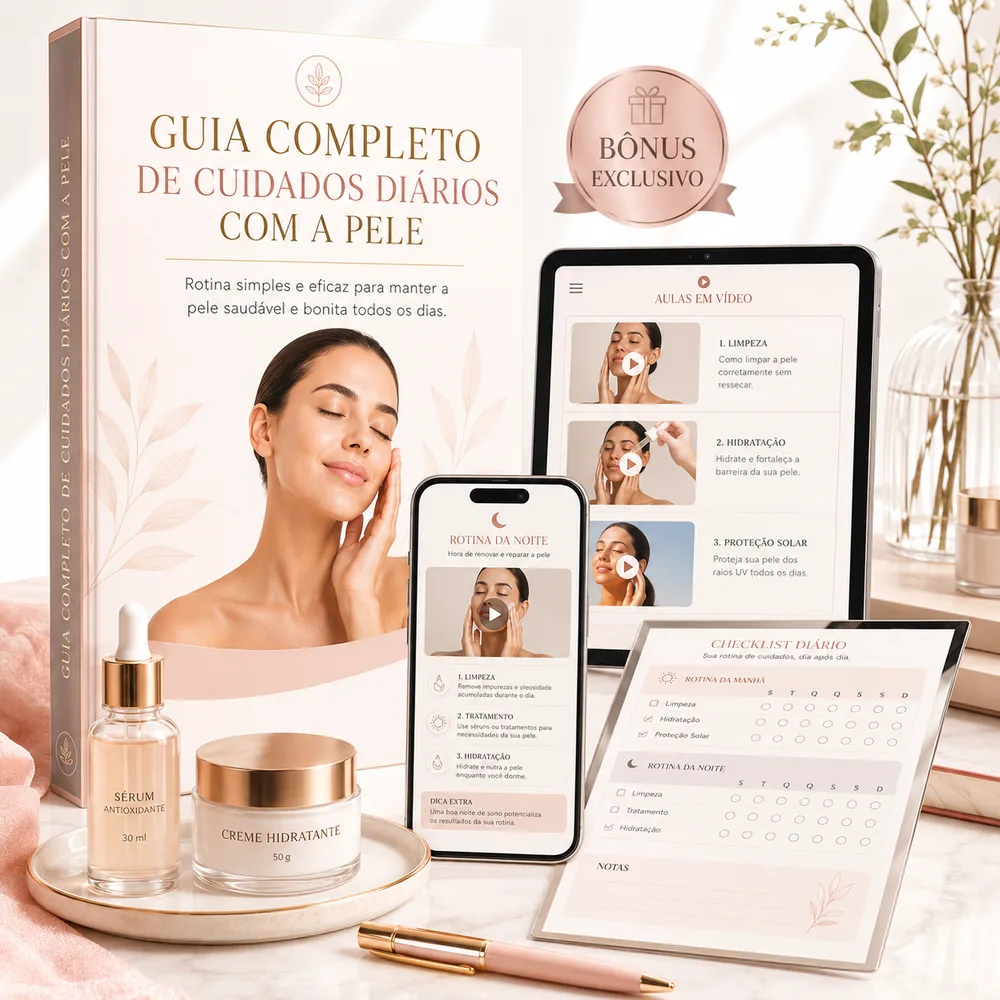 Guia Completo de Cuidados Diários com a Pele
