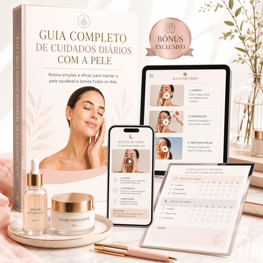 Guia Completo de Cuidados Diários com a Pele